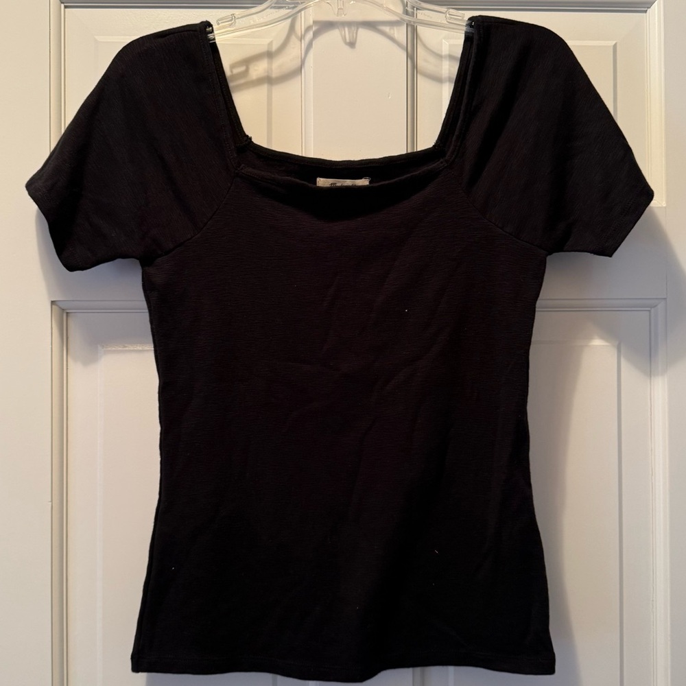 Madewell lightweight black tee